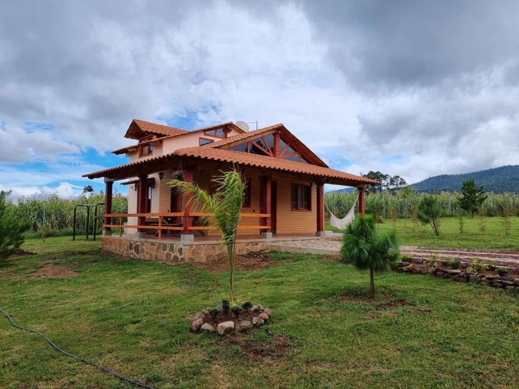 Cabanas Paseo Del Llano Мазамитла Экстерьер фото