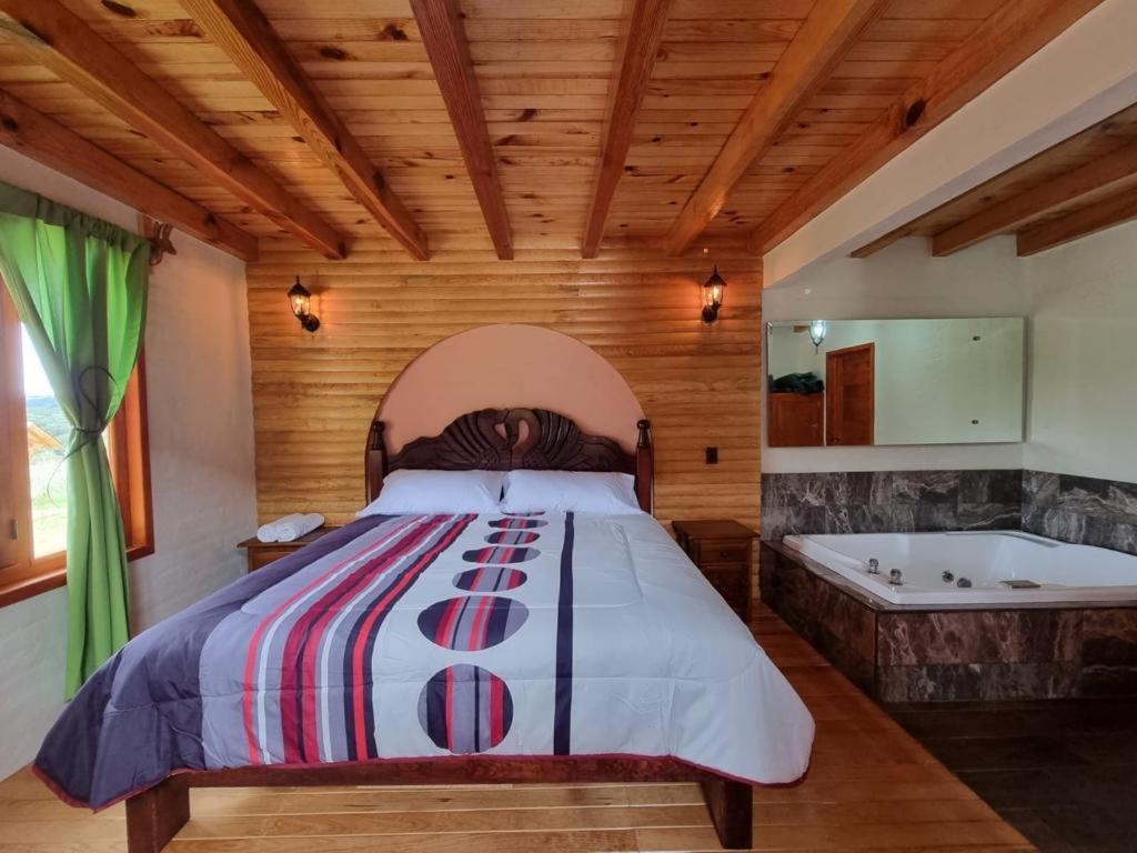 Cabanas Paseo Del Llano Мазамитла Экстерьер фото